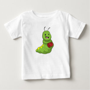 T-shirt Pour Bébé Caterpillar au Bowling avec Bowling ball