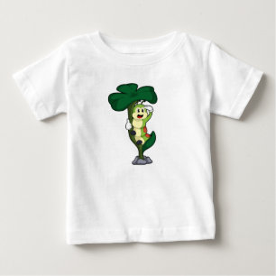 T-shirt Pour Bébé Caterpillar avec feuille