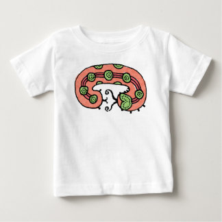 T-shirt Pour Bébé Caterpillar Dreaming (corail)