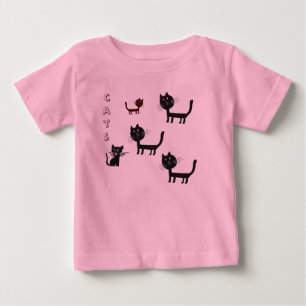 T-shirt Pour Bébé CATS Bébé Tutu Bodysuit, rose