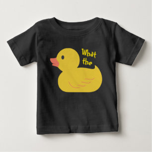 T-shirt Pour Bébé Ce qui le canard ?