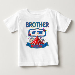 T-shirt Pour Bébé Célébration du Carnaval Circus Party Brother Mat