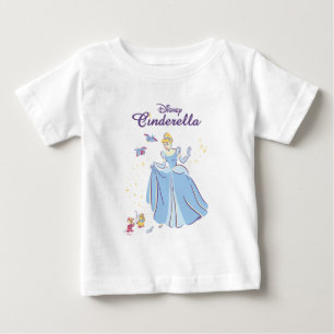 T-shirt Pour Bébé Cendrillon Bibbidi, Bobbidi, Boo