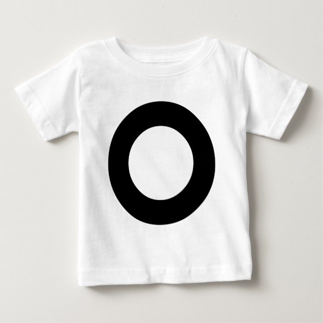 T-shirt Pour Bébé Cercle de retenue (Devant)