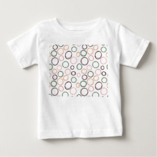 T-shirt Pour Bébé Cercles Boho