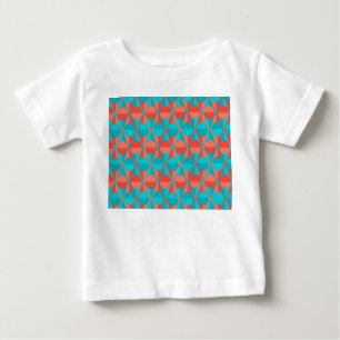 T-shirt Pour Bébé Cercles et triangles Art Déco