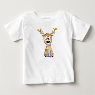 T-shirt Pour Bébé Cerf mignon
