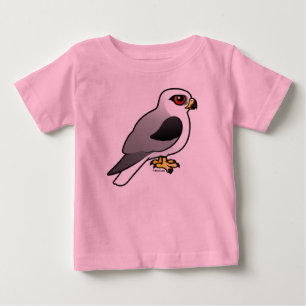 T-shirt Pour Bébé cerf-volant Blanc-coupé la queue