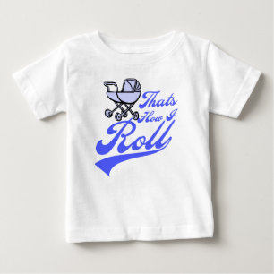 T-shirt Pour Bébé C'est comment je roule