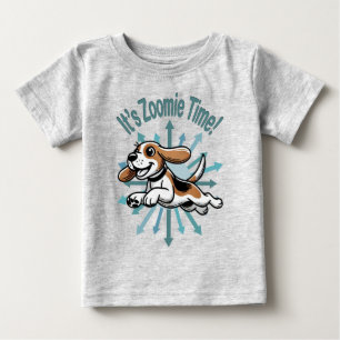 T-shirt Pour Bébé C'est le temps Zoomie Beagle
