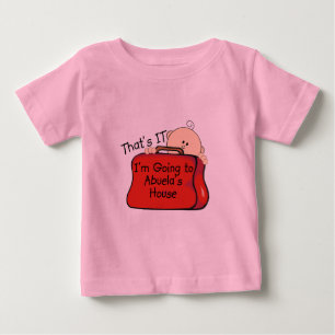 T-shirt Pour Bébé C'est lui Abuela