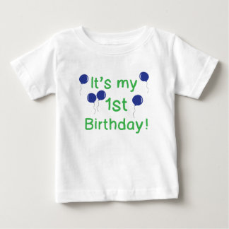 T-shirt Pour Bébé C'est mon 1er anniversaire