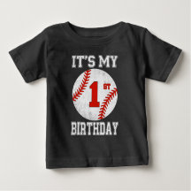 C'est mon design de baseball pour mon 1er annivers