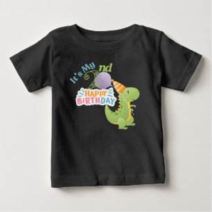 T-shirt Pour Bébé C'est mon deuxième anniversaire
