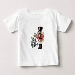T-shirt Pour Bébé Cette noix tourne sur Casse-Noisette Matcha de Noë