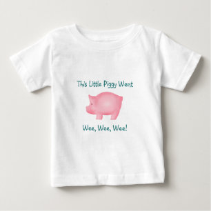 T-shirt Pour Bébé Cette petite chemise porcine