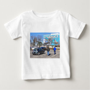 T-shirt Pour Bébé Champ de courses d'aqueduc le jour de nouvelle