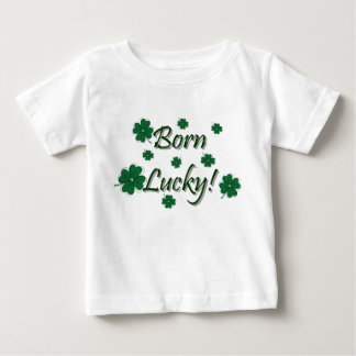 T-shirt Pour Bébé Chanceux né !