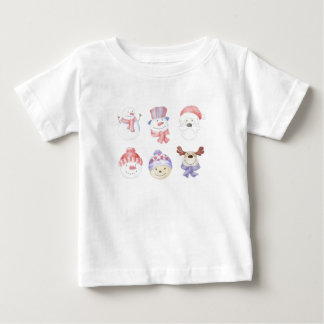 T-shirt Pour Bébé Chandail bébé Noël mignon