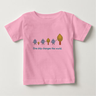 T-shirt Pour Bébé Changer le monde - LONGSLEEVE CREEPER