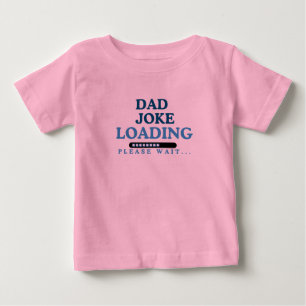 T-SHIRT POUR BÉBÉ CHARADE DE BLAGUE DE PAPA