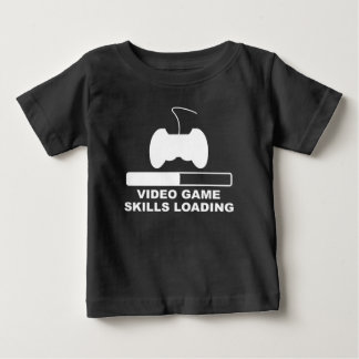 T-shirt Pour Bébé Chargement de qualifications de jeu vidéo