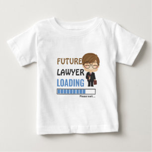 T-shirt Pour Bébé Chargement futur de l'avocat   Toddler premier enf