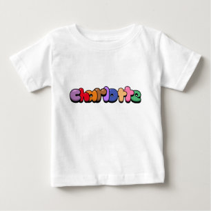 T-shirt Pour Bébé Charlotte