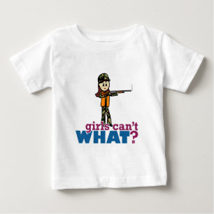 T-shirt Pour Bébé Chasse aux filles