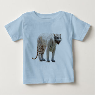 T-shirt Pour Bébé chat à motif tigre personnalisé Anniversaires