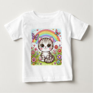 T-shirt Pour Bébé Chat bébé 8