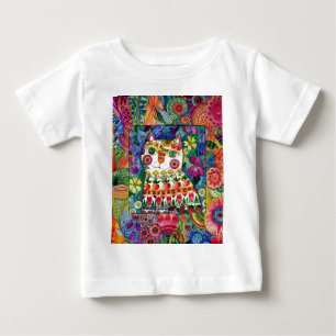 T-shirt Pour Bébé Chat d'été