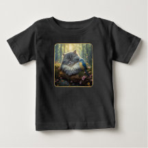 Chat et oiseau dans une nature sereine