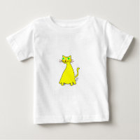 Chat gras jaune