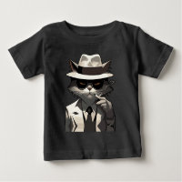 Chat Noir Cool : Félin Souriant et Mystérieux