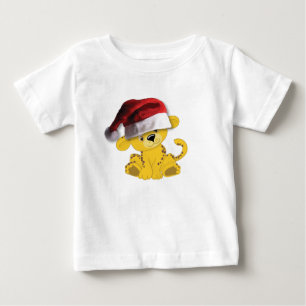 T-shirt Pour Bébé Cheetah bébé de Noël