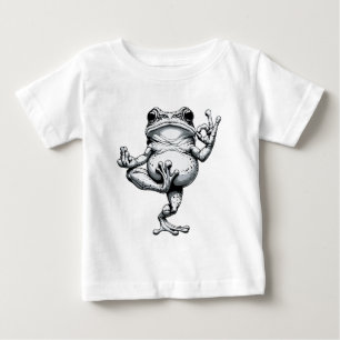 T-shirt Pour Bébé Chef-d'œuvre de Grenouille Zen