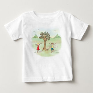 T-shirt Pour Bébé Chemise à manches longues pour poupée d'arbre