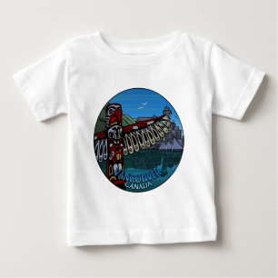 T-shirt Pour Bébé Chemise à manches longues Souvenir de Vancouver Ca