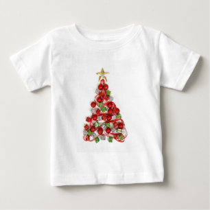 T-shirt Pour Bébé Chemise Arbre de Noël