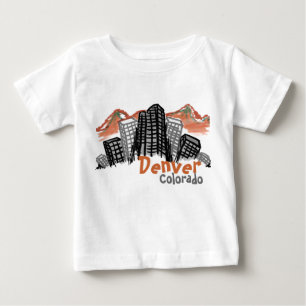 T-shirt Pour Bébé Chemise Baby Denver Colorado