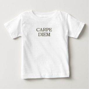 T-shirt Pour Bébé Chemise bébé Carpe Diem