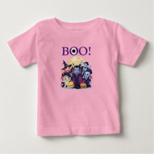 T-shirt Pour Bébé Chemise bébé éffrayante mignonne