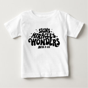 T-shirt Pour Bébé Chemise bébé Miracle