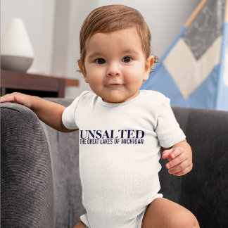 T-shirt Pour Bébé Chemise bébé non salée Michigan