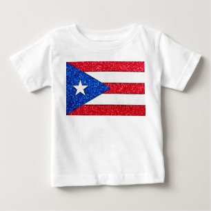 T-shirt Pour Bébé Chemise bébé parties scintillant Porto Rico