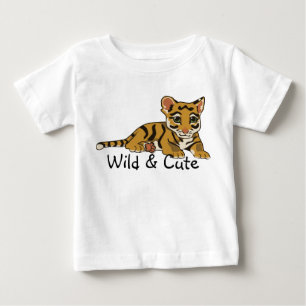 T-shirt Pour Bébé Chemise bébé Tiger mignonne