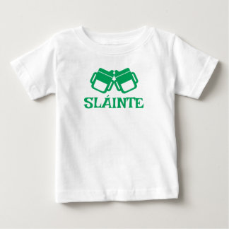 T-shirt Pour Bébé Chemise blanche SLÁINTE pour bébé