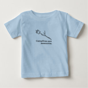 T-shirt Pour Bébé Chemise Camp Bluebird