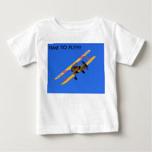 T-shirt Pour Bébé Chemise courte infantile volante de douille